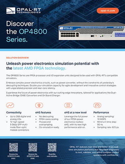 OP4800 Series