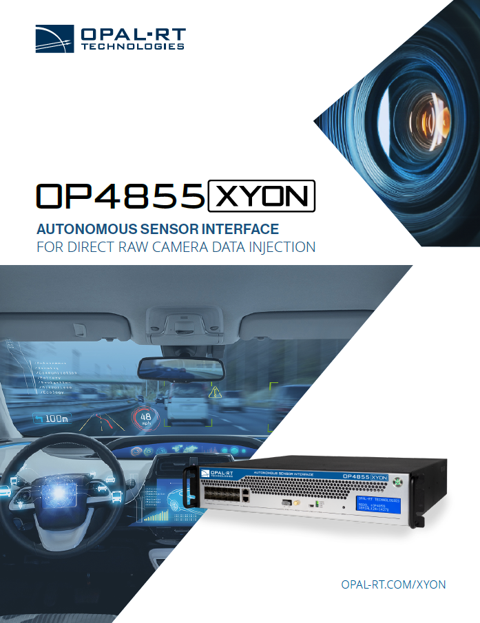OP4855 XYON | Interface de capteur autonome