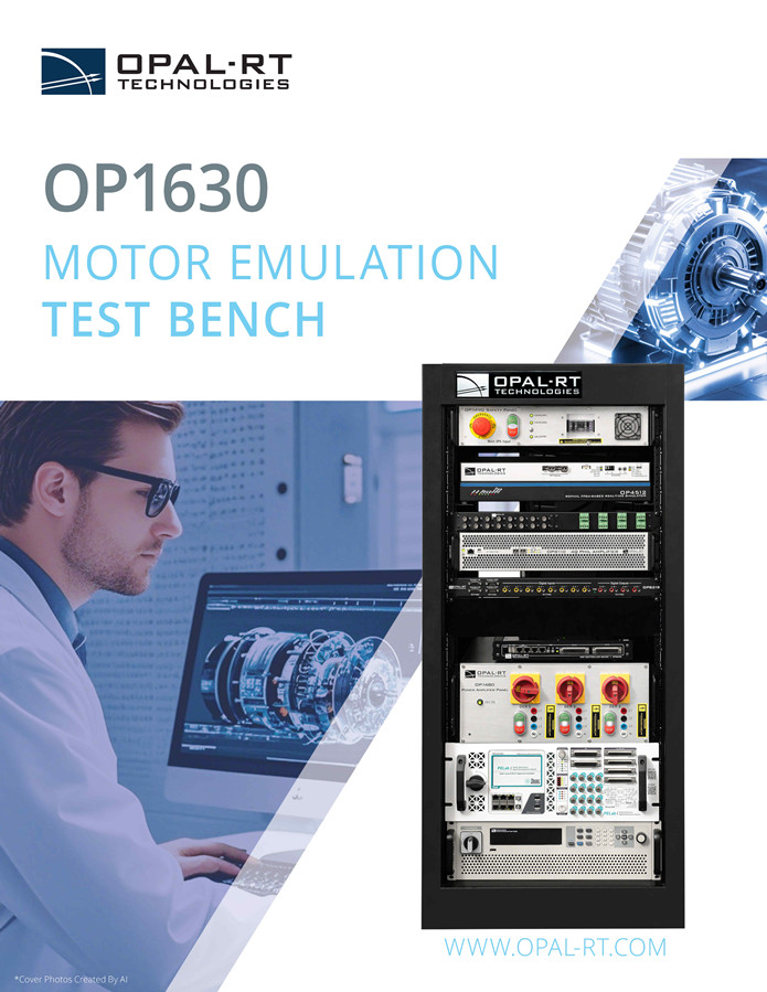 OP1630 Motor Emulation Test Bench