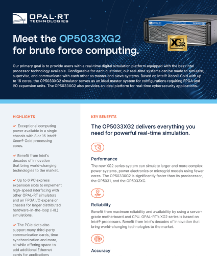 OP5033XG2 Datasheet